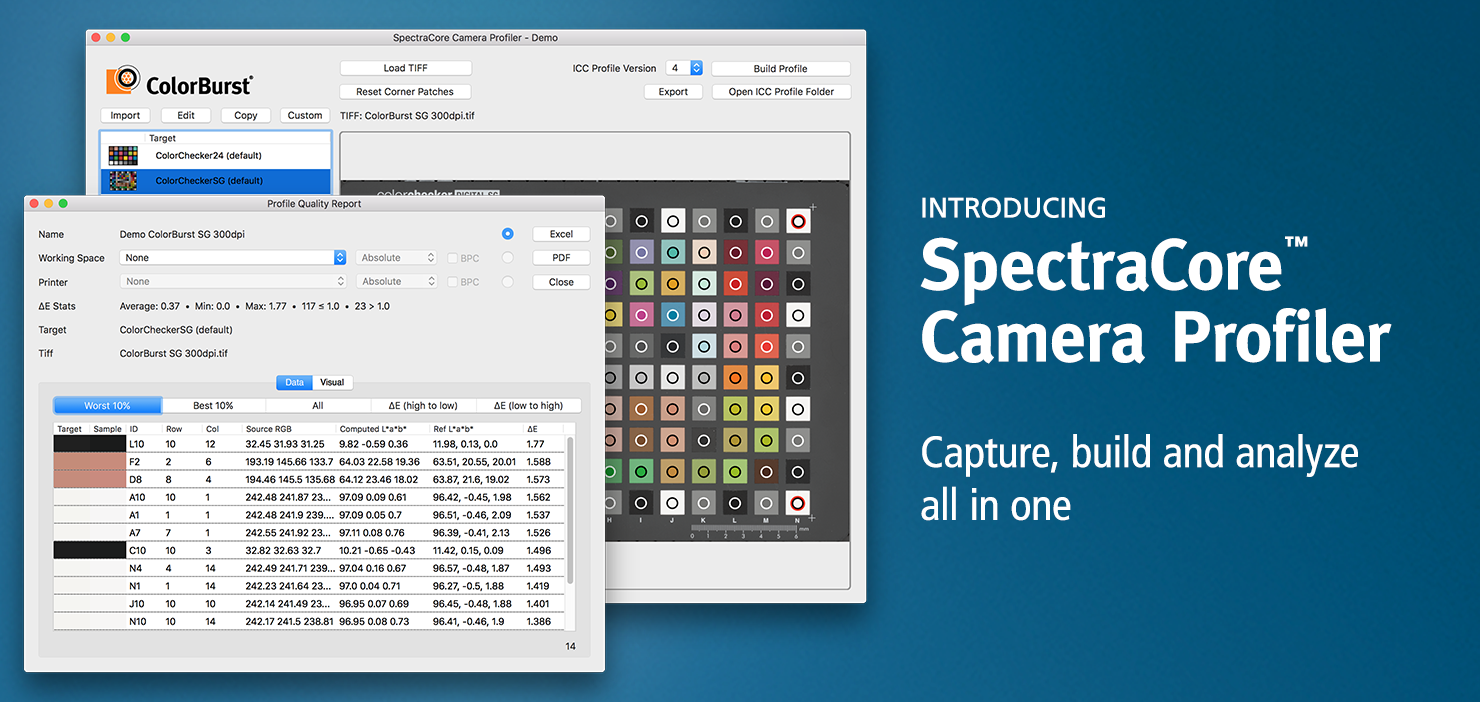 Introducing SpectraCore Camera Profiler